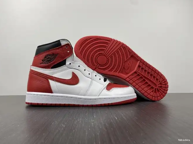 Rep TBkick Jordan OG Retro 1 High 555088-161 Heritage 0508